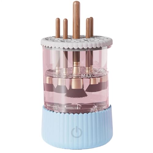Makeup Brush Cleaner Machine, 2 In 1 Makeup Brush Dryer, Cosmetic Brush Cleaner, Makeup Brush Washer & Dryer, Automatic Makeup Brush Cleaner, Brush Cleaner & Dryer Combo, Automatic Brush Cleaning