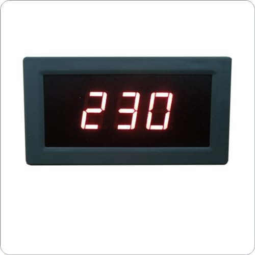 Compteur de tension CA YB5130 avec affichage LED rouge haute précision