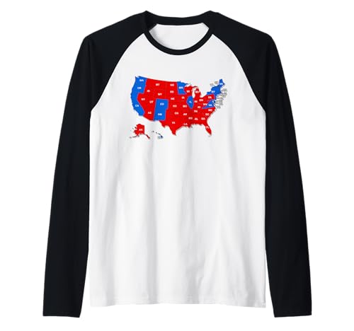 USA Map Election 2024 results election 47th president states Raglan