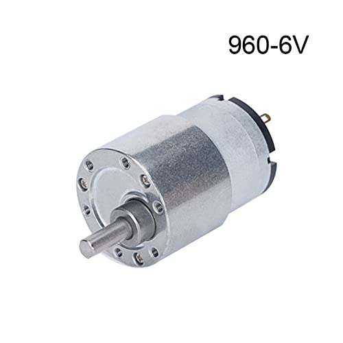 Motor de CC JGB37-520 con eje de salida excentrico y velocidad regulable micro 2