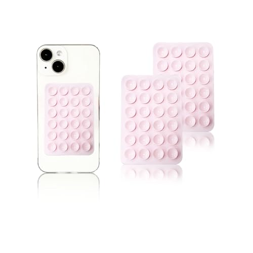 Vilbocr 2-teiliges Silikon-Saugnapf-Handyhalter-Set,...