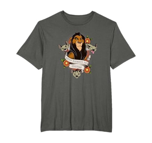 Disney The Lion King Scar Estoy Rodeado De Idiotas Camiseta