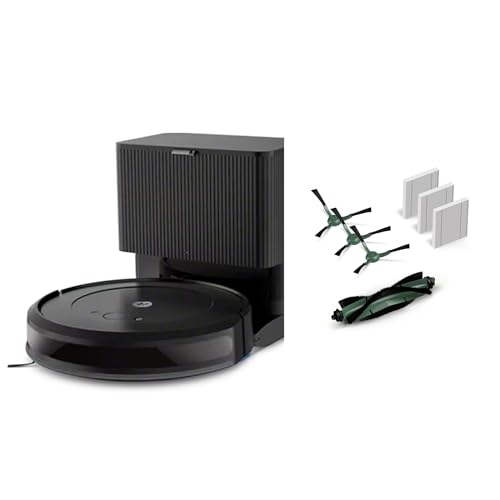 iRobot Robot Aspiradora y Trapeador Roomba Combo Essential “Y+” con Conexión Wi-Fi, Estación de Limpieza Automática Y Kit de Repuestos