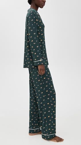 Image of Eberjey Women's Gisele Printed Long PJ Set