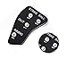 Kangnice 4 Wheel Baseball Umpire Clickers Handheld Softball Game Counter Referee Indicators Baseball Clickers Comfortable Grip