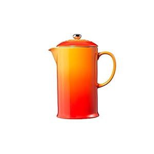 Le Creuset Kaffeebereiter, 1 L Ofenrot