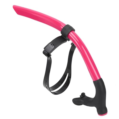 Swim Snorkel for Lap Swimming, Swimmer Training Diving Snorkeling, Adult Swimmers Snorkeling Gear for Swimming Snorkel Training in Pool and Open Water (B)