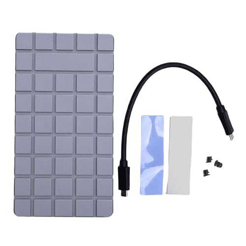 Carcasa externa GOWENIC para SSD M.2 NVMe USB4 40Gbps aluminio miniatura 1