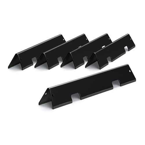 7636 & 67046 Flavorizer Bars for Weber Spirit II E-310 310 300 Grill Parts Spirit E/S-310 320 330 Part Replacement 16GA Porcelain-enameled Flavor Bars for Weber Spirit GS4 15.3 Flame Guards 5 Pack