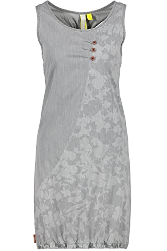 alife & kickin Damen CameronAK DNM B Top Dress Jeanskleid Kleid, Light Grey...