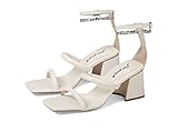 Free People Parker Chain Heels for Women - Adjustable Buckle Closure with Leather Insole, Gorgeous and Fashionable Heels Bone EU 36.5 (US Women's 6.5) M