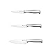 Produktbild Kitchen Craft Messer-Set Master Class-Acero 9/12/15cm in Silber 3-teilig, Mischung aus Mehreren Materialien, 12 x 17 x 22 cm, 3-Einheiten