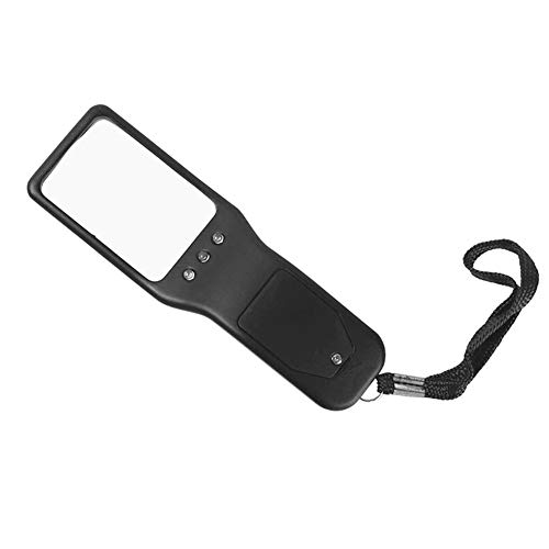 Loupe portative à DEL LIBINFAN avec éclairage intégré pour lecture et observation précise