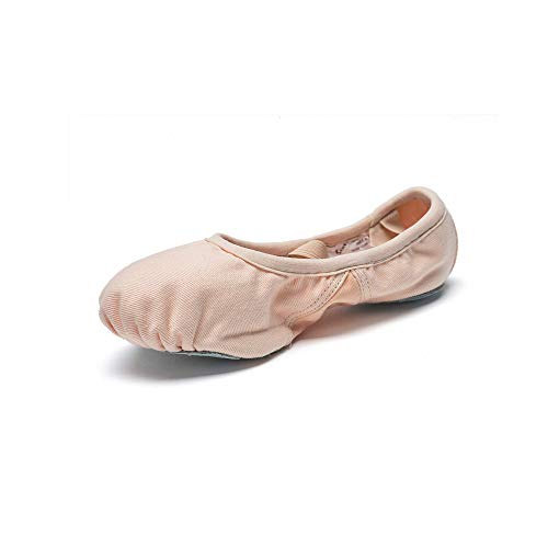 Sansha Girl's Split Vegan Sole Soft Ballet Shoes 332v Ve-guette Flat2