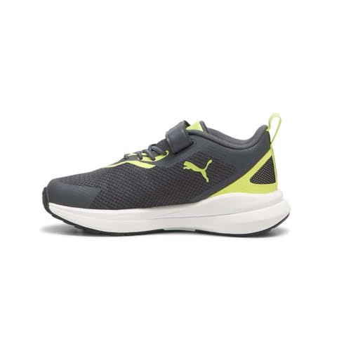 PUMA Kids Boys Kruz Slip On Sneakers Shoes Casual - Grey, Yellow - Size 12 M3