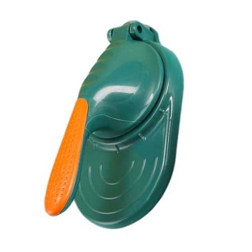 KHBUAB Molde Manual para Prensar Masa de Plástico Pp Verde, Fácil de Operar y Que Previene Que la Masa Se Pegue, Adecuado para Cocinar en Familia