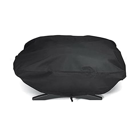 XHDZSW Barbecue Grill Cover, Premium BBQ Grill Cover, Heavy-Duty Gas Grill Cover for Weber, Holland, Brinkmann, Char Broil Etc. Rip-Proof, UV & Water-Resistant Cover