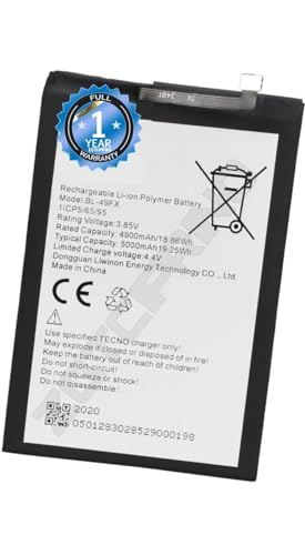 Image of Original BL-49FX Battery for Infinix Hot 8 X650C / X650B /X650D Battery with 1 Year Warranty*** (R82)