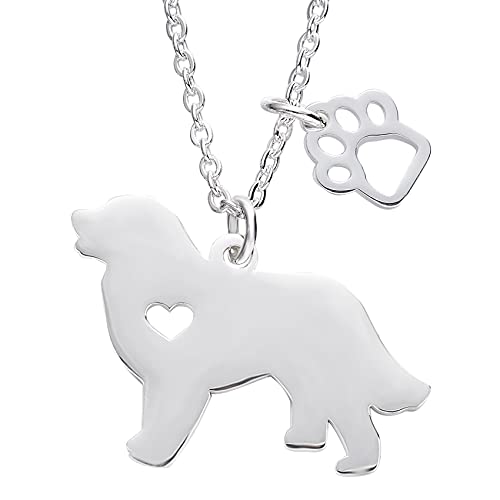 Melix Animal Yorkie Labrador Pitbull Husky Alaskan Akita Boxer Corgi Dachshund German Shepherd Golden Retriever stainless steel Pet Dog Doggy Pendant Necklace Gift