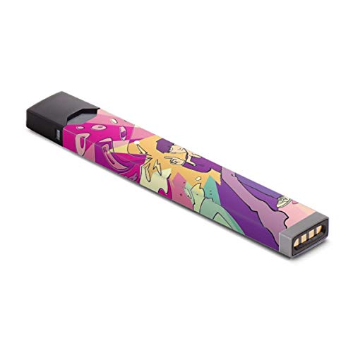 Accessories Sticker Salt Splash Skin Wrap Decal for JUUL (2 Pcs/Pack) Scratch-Proof Shock-Proof