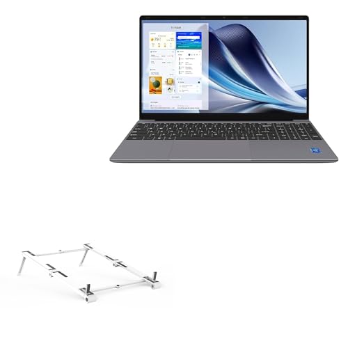 Soporte ajustable de aluminio BoxWave compatible 15.6 in miniatura 1