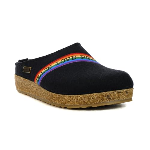 HAFLINGER Rainbow, Color: Black, Size: 38 (731091-3-38)2