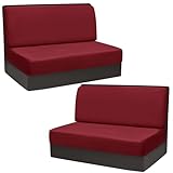 Découvrez le confort avec nos housses de coussin de qualité supérieure. Fabriquées à partir d'un mélange de polyester et d'élasthanne, ces housses durables et infroissables garantissent un ajustement parfait à la plupart des coussins de table de camping-car. Profitez d'une utilisation durable sans vous soucier de la déformation ou du boulochage. Améliorez l'intérieur de votre camping-car avec style et fonctionnalité dès aujourd'hui