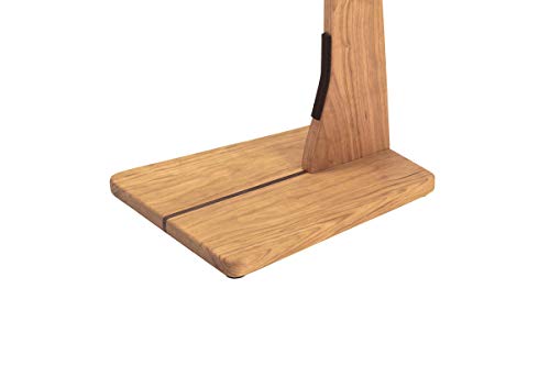 Zither Wooden Guitar Stand - Handcrafted Solid Cherry Wood Floor Stands Best For Acoustic, Electric And Classical Guitars, Made In Usa #TOP3