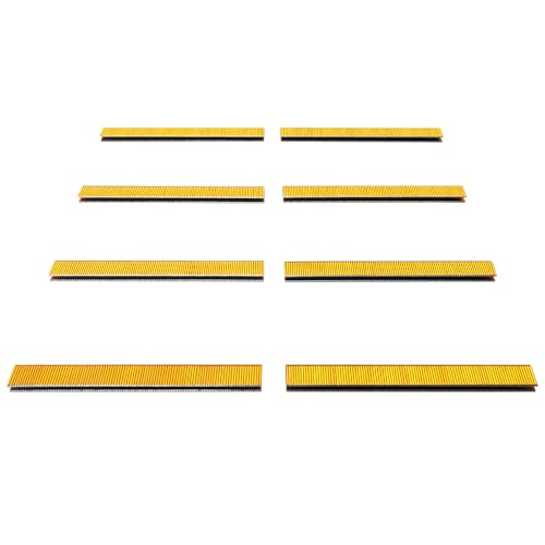 Agrafes à couronne étroite calibre 18 pour éviter les fissures du bois avec agrafeuse 1/2"