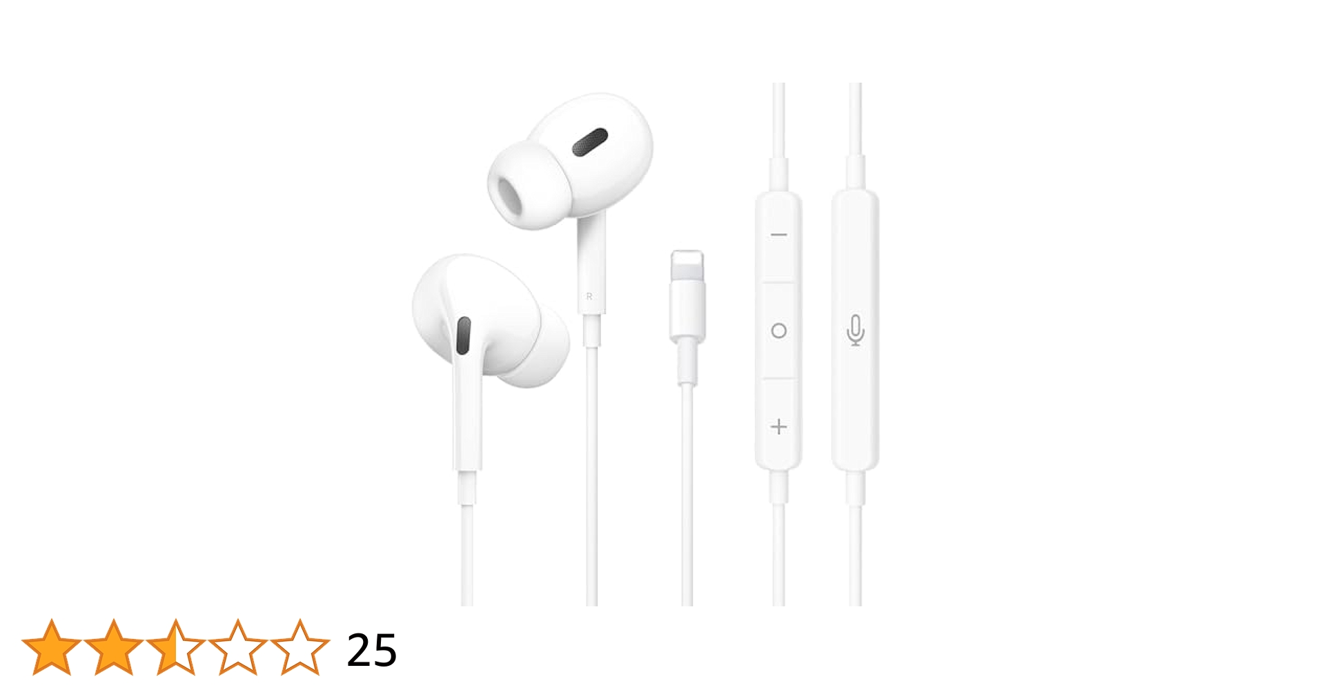 Amazon.co.jp: iphone イヤホン【MFi認証品】有線 iphone 純正
