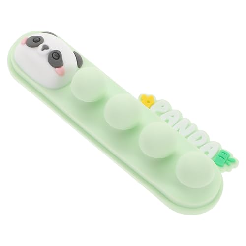 Cabilock Cable Organizer Clips Self-Adhesive Cord Management for USB and Power Cables Cute Panda Design for Home Office and Car Keeps Wires Tidy and Accessible