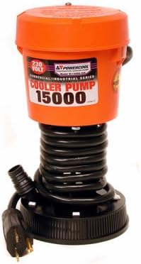 Dial Industrial Pump 230 V 505 Gph City Of Los Angeles Approved, Ul Black