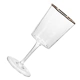 iplusmile Elegante Weinkelche Mit Kurzem Stiel 260 Ml Für Gourmet-dinner
