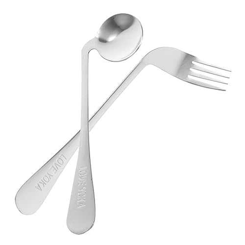 NULYLU ����җp�Ȃ������X�v�[���ƃt�H�[�N�Z�b�g �X�e�����X���p�x�t�H�� �ϋv���Ɗ��炩�Ȍ`�� �x�b�h���⊳�҂̐H���⏕����