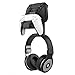 MoKo Supporto per Cuffie, Supporto da Parete per Cuffie, Compatibile con PS3, PS4, PS5, PC, Steam, Switch Supporto Cuffie Universale,Supporto per Controller di Gamepad, in Alluminio - Nero