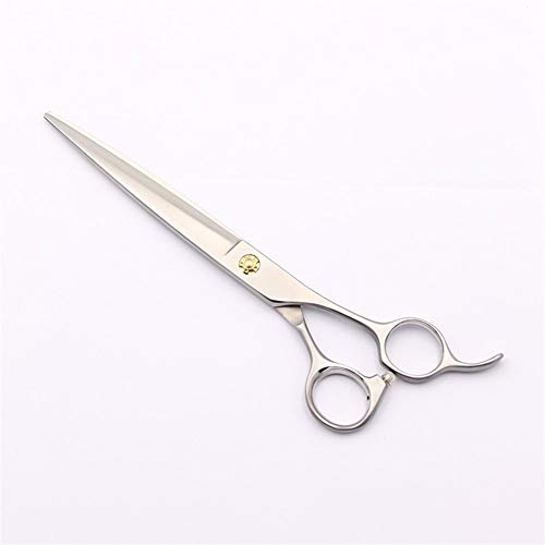 YAOSHI Tierhaarschere Pet Grooming Scissors Magic Hand Hundescheren Friseurbedarf Kosmetikerin Straight Scissors Tool, 7 Zoll Tierpflege (Size : Straight Cut-7.5) Cover