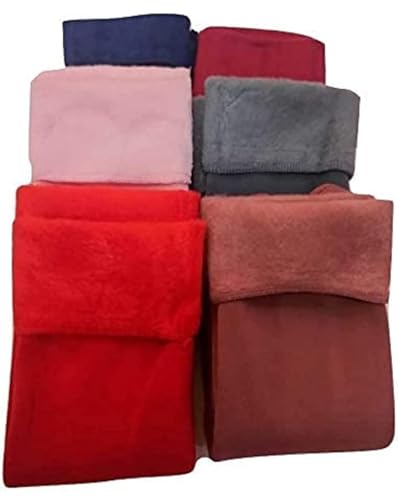 Image of DIGITAL SHOPEE Velvet Ankle Socks for Women with Thumb, Winter /Snow Fleece Soft Fur Velvet Snow Thermal Socks for Men & Women Pack of 4