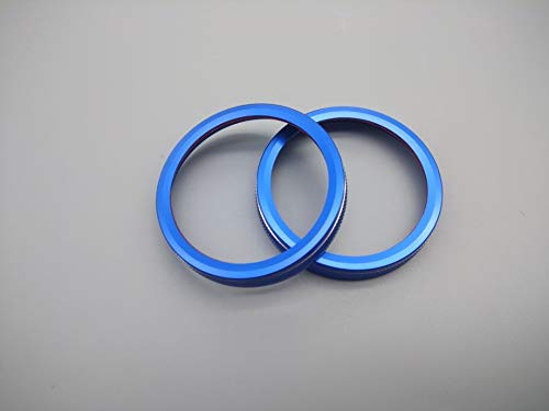 Miniatura 4 de Angelguoguo Cubierta giratoria para perilla de aire acondicionado para Mercedes Benz Clase C W204 GLE M GLK SL GLS SLK G GL CLS Class (azul)