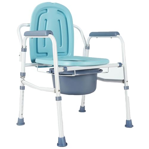 Chaise percée réglable contre les risques de chute des seniors - 2