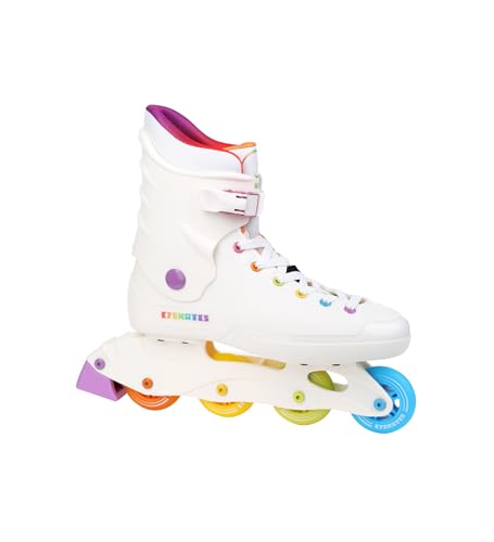 C SEVEN C7skates Nostalgic Adult Inline Skates for Women and Adult (Rainbow,...