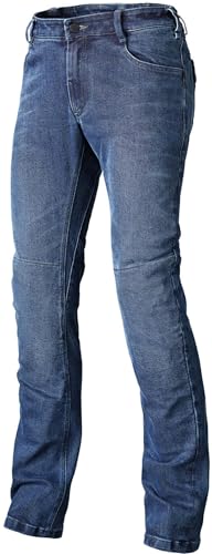 Held Marlow Jeans da motociclista femminile, blu, 33/32