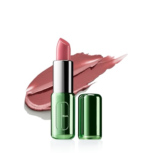 Clinique Pop Longwear Lipstick | Hochpigmentierter Lippenstift mit Satin- Matt- und Glanz-Finish | intensiv + 8-h-Halt