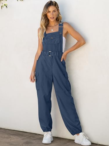 ANRABESS Women Casual Loose Fit Lightweight Overalls Jumpsuits