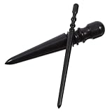 Garneck 2 Stück Professionelles Lederkanten burnisher aus Sandelholz Vielseitiges Polierwerkzeug für Lederbearbeitung für DIY projekte Taschen Schuhe Gürtel Langlebig und Präzise