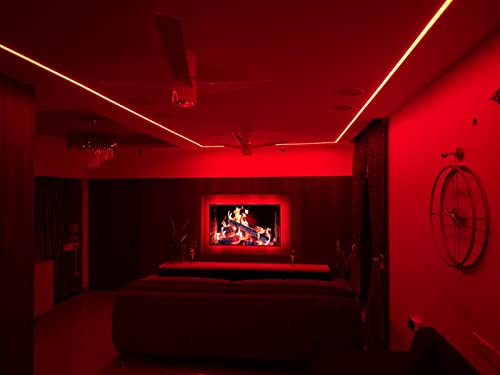 Image of WS2812B RGB Individually Addressable Pixel LED Strip - 5m (16.4ft) - 60 LEDs /m + SP621E Bluetooth Controller with Music Sync