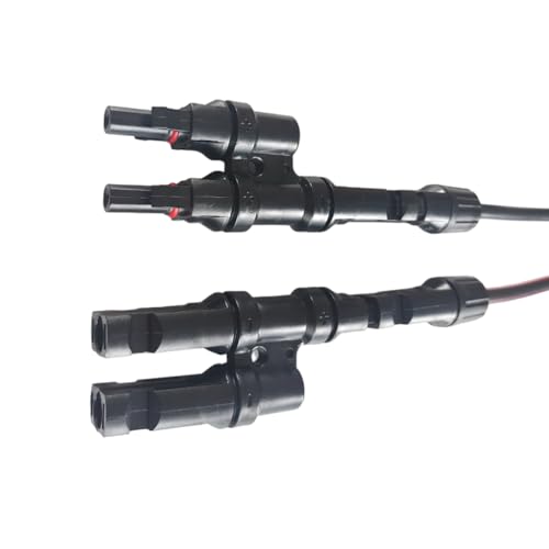 Image of Kenbrook Solar 4 sq. mm 20 Meter DC Wire with 2 in 1 Connector (10M Red + 10M Black, with 2in1)