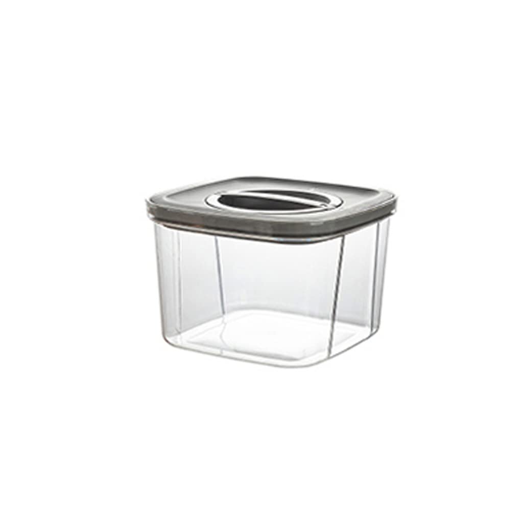Boîtier de riz anti-insectes 5KG avec couvercle hermétique protecteur coloris gris