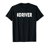 Si tu trabajo es un conductor, te va a encantar esta camiseta Hashtag DRIVER Camiseta perfecta para aquellos que buscan una camisa de trabajo para llevar a una fiesta de trabajo Sé el mejor empleado. Haz clic en nuestra marca para ver más camisas