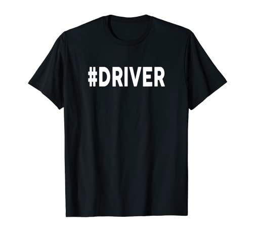 Camiseta Hashtag DRIVER para DRIVERS Camiseta