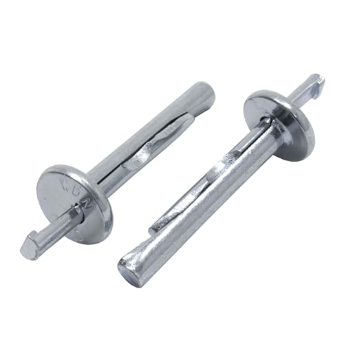 PROTEKTOR Clavos de techo para hormigón, 100 unidades, 6 x 40 mm, A1, plateados, tornillos para paneles de yeso, calidad fabricada en Alemania